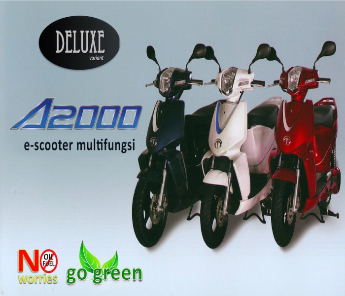 TERRA MOTORS E-SCOOTER A2000 DELUXE VARIANT